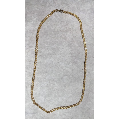 Classic Bright Gold Chain Necklace