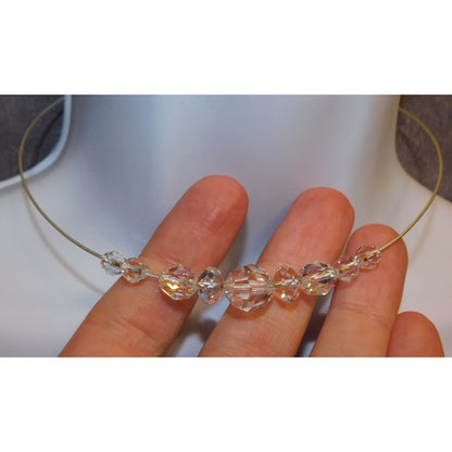 Genuine Swarovski Faceted Crystal Necklace