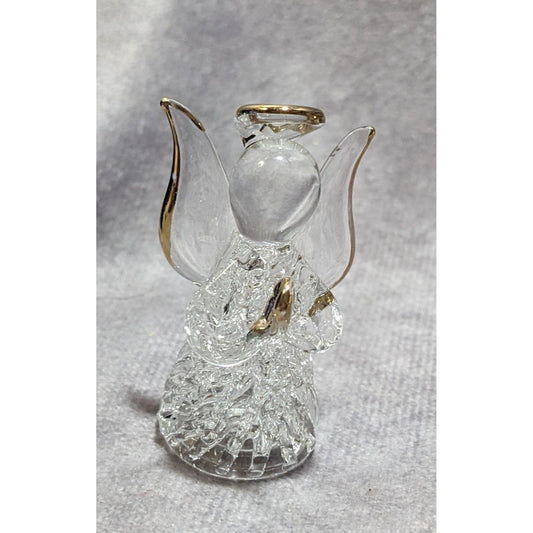 Guardian Angel Glass Figure