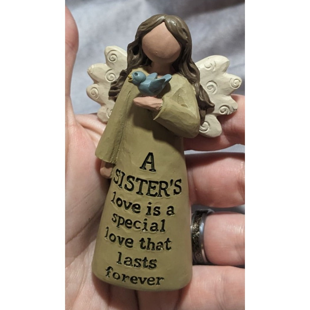 Sister's Love Angel Figurine