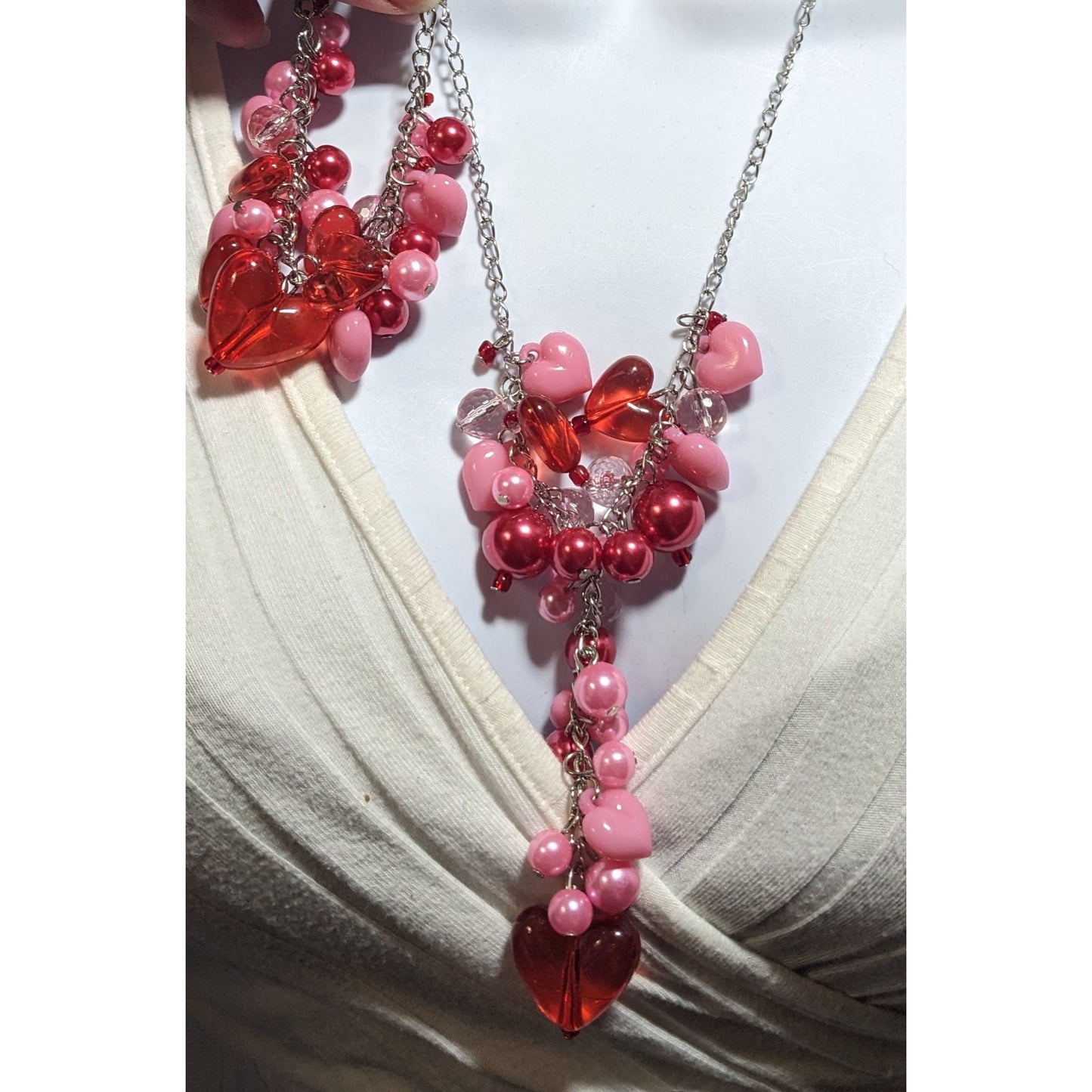 Valentine Beaded Jewelry Set