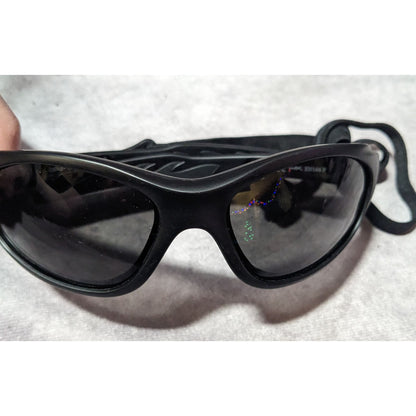 Wiley X XL-1 Sporty Black Sunglasses With Strap