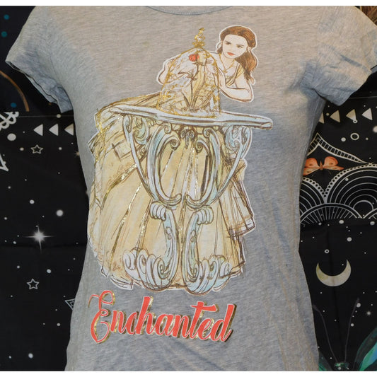 Beauty And The Beast Grey Girl's Shirt