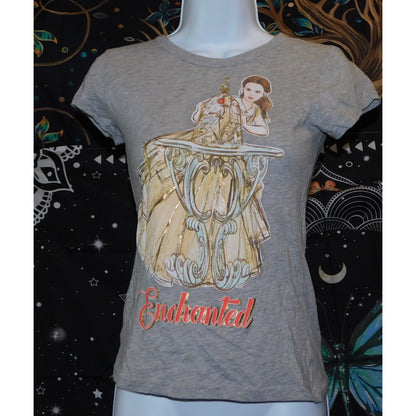 Beauty And The Beast Grey Girl's Shirt