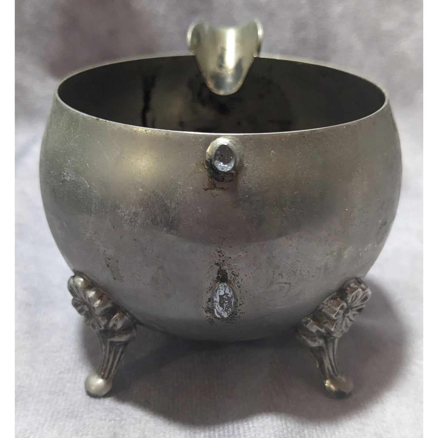 Vintage Silver Plated Creamer Bowl