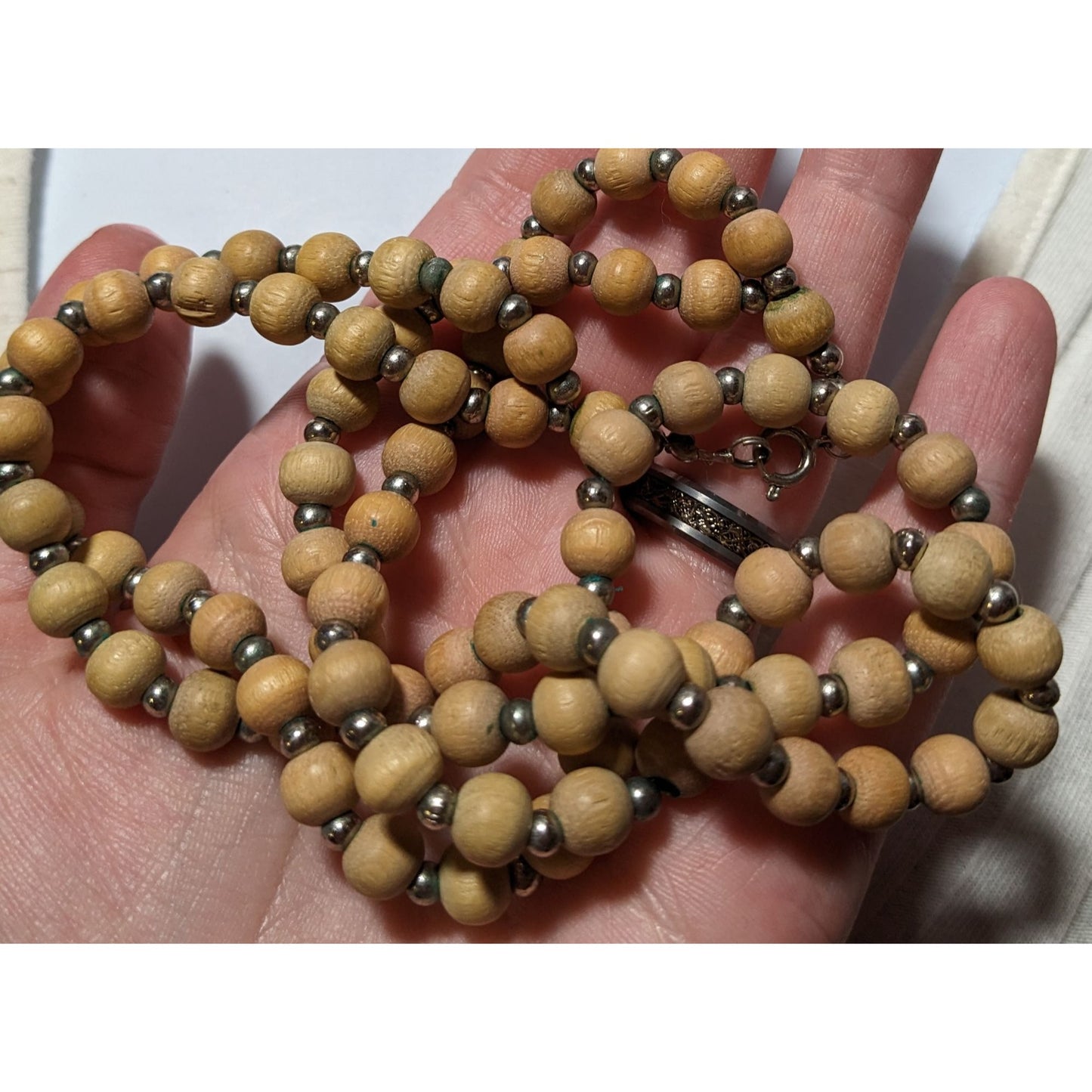 Wooden Beaded Necklace