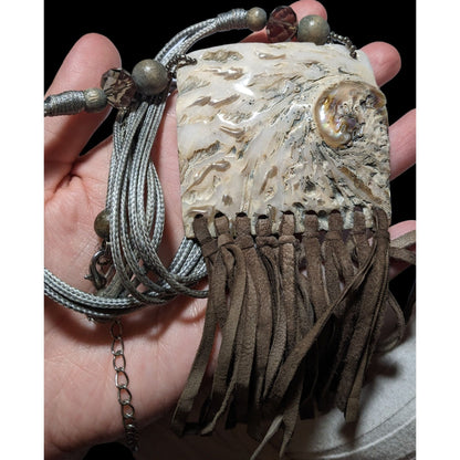 Retro Bohemian Natural Shell Fringe Necklace