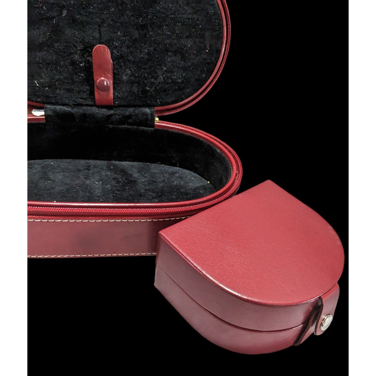 The Limited Vintage Red Jewelry Case Set