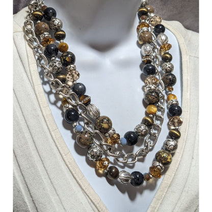 Premier Designs Chunky Beaded Necklace