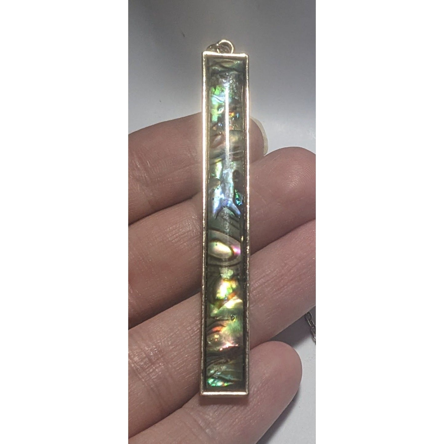 Abalone Pillar Necklace