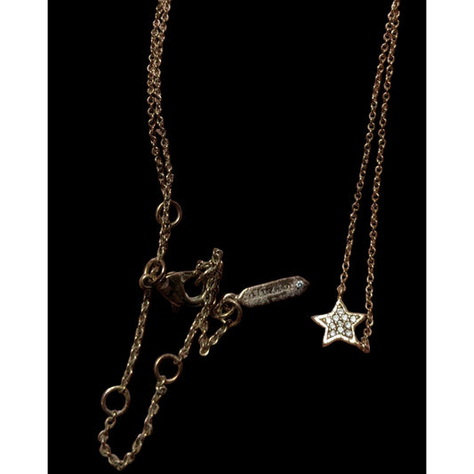 Stella & Dot Minimalist Pave Star Necklace