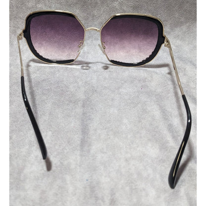 Rhinestone Glam Oversized Gradient Sunglasses