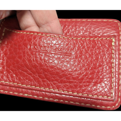 Dooney & Bourke Pebbled Leather Card Holder