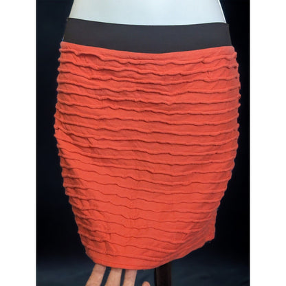 Forever 21 Salmon Textured Mini Skirt