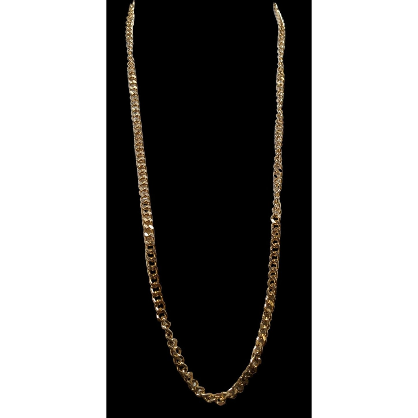 Classic Bright Gold Chain Necklace