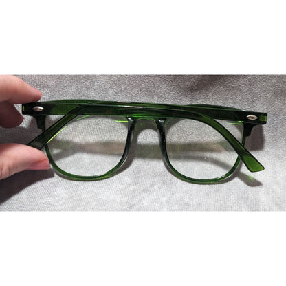 Green Fashion Glasses