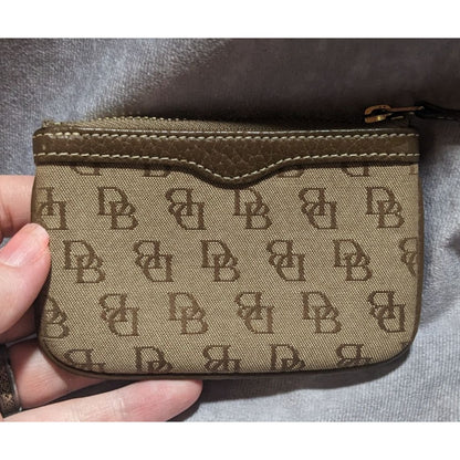 Dooney & Bourke Tan Coin Purse