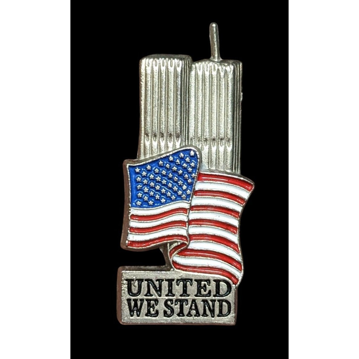 9/11 Twin Towers United We Stand Lapel Pin