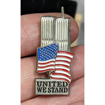 9/11 Twin Towers United We Stand Lapel Pin