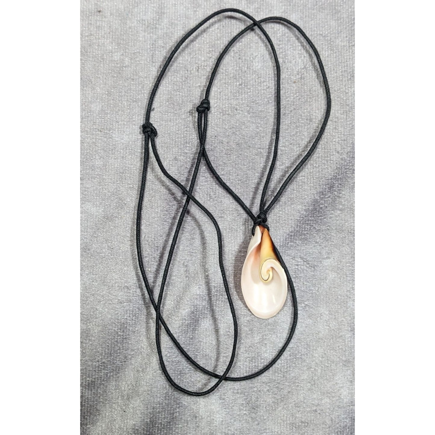 Retro Mermaidcore Sliced Shell Pendant Necklace