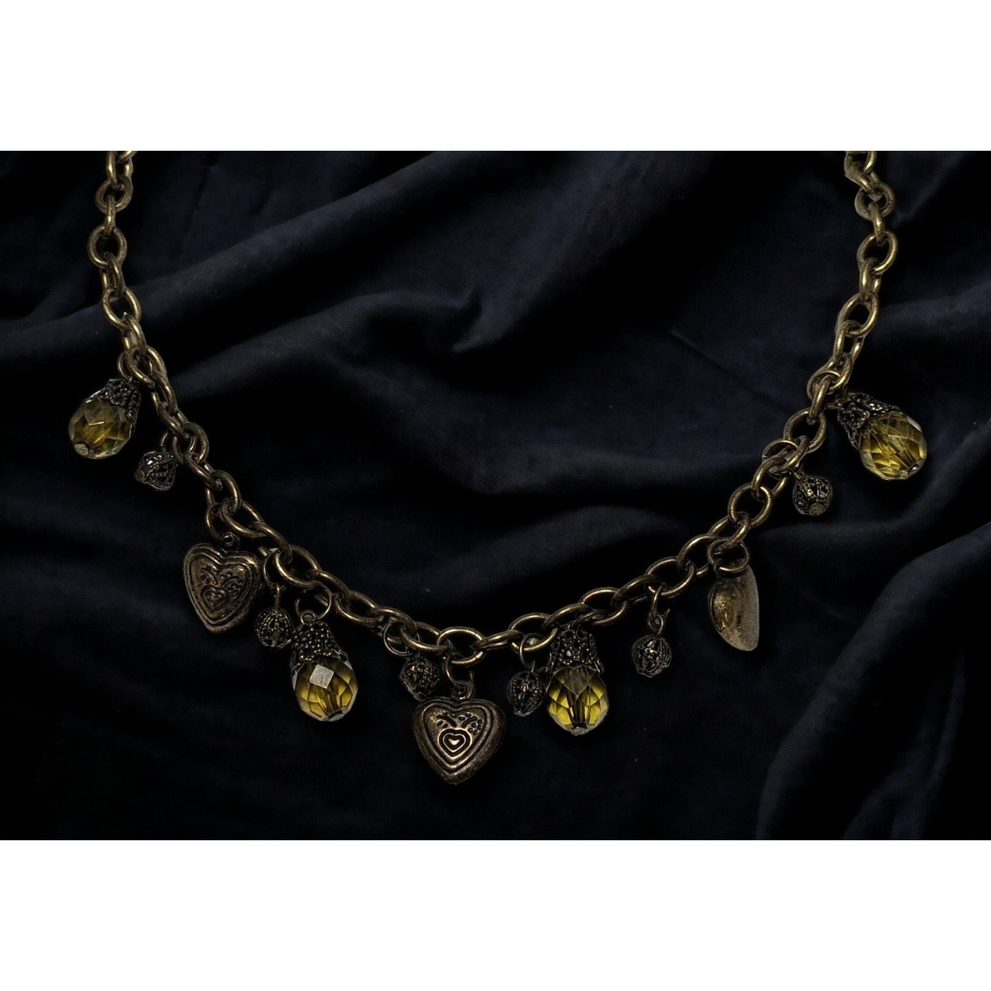 Victorian Style Charm Necklace