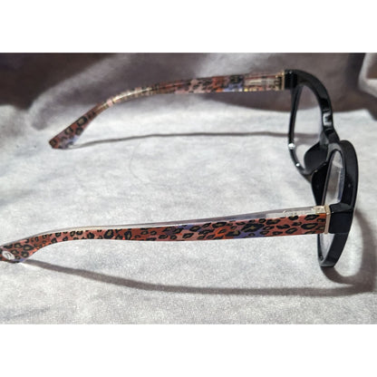 Peepers Retro Jungle Fusion Black And Patterned Readers