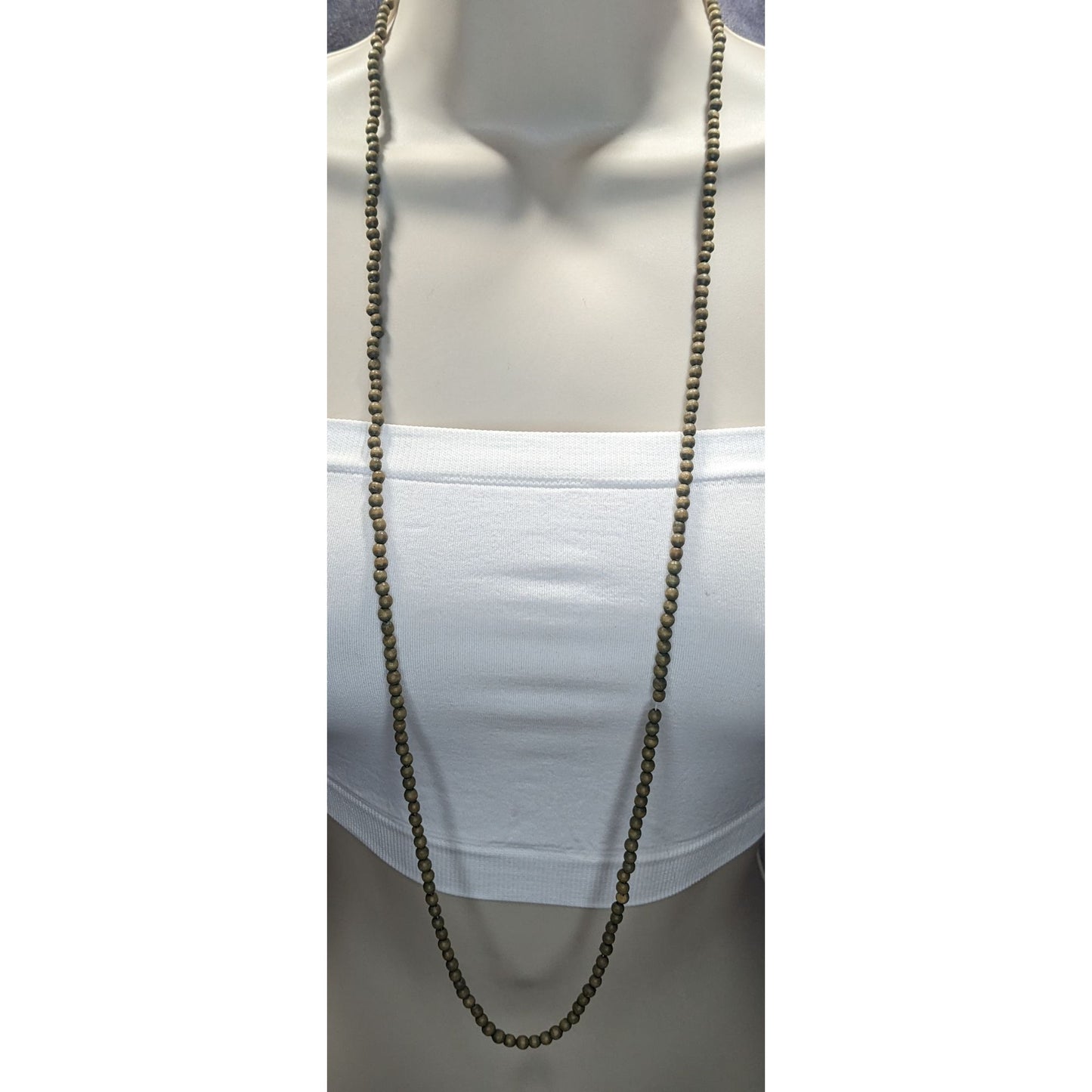 Bohemian Hippie Wooden Beaded Lightweight Casual Necklace