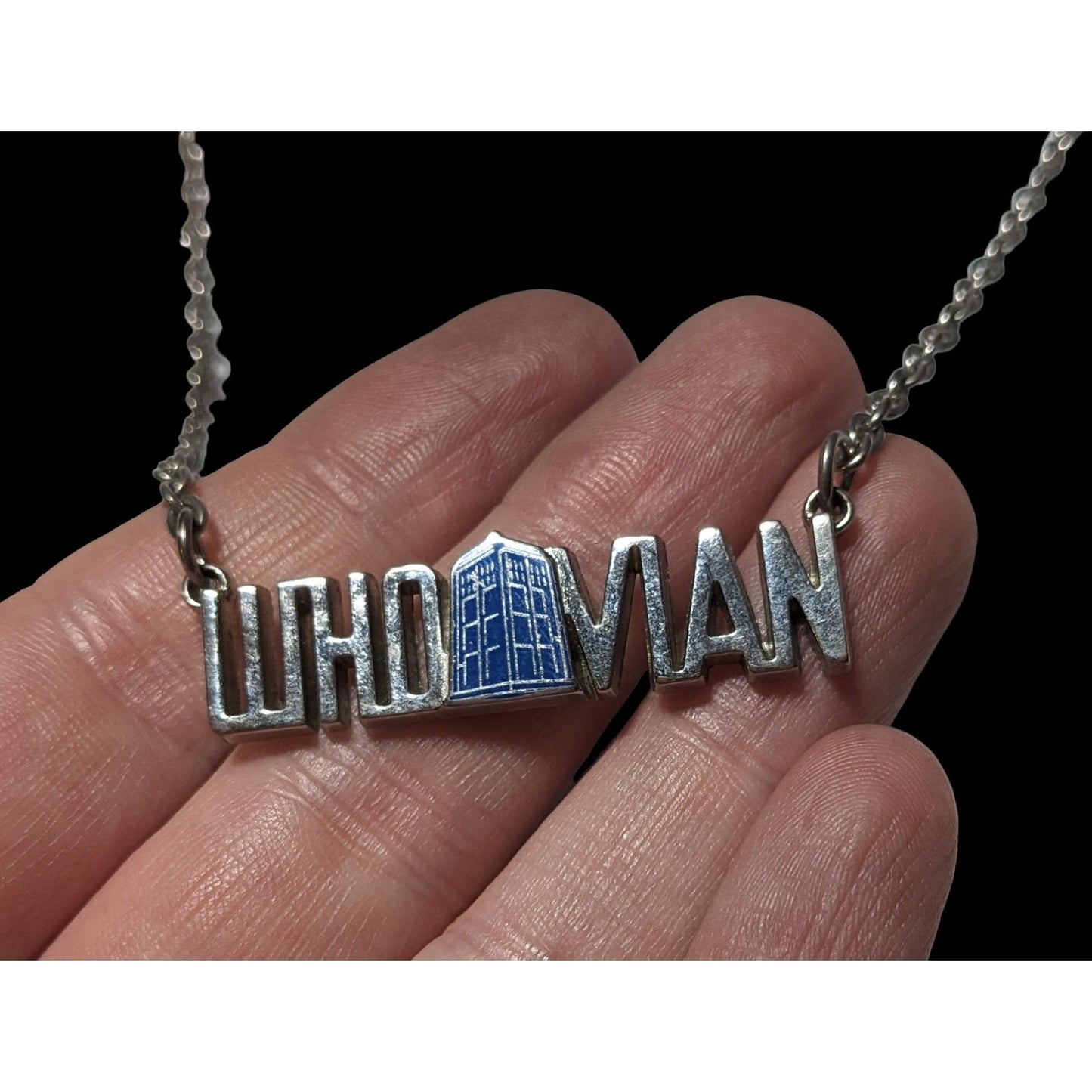 Dr Who "Whovian" Tardis Pendant Necklace