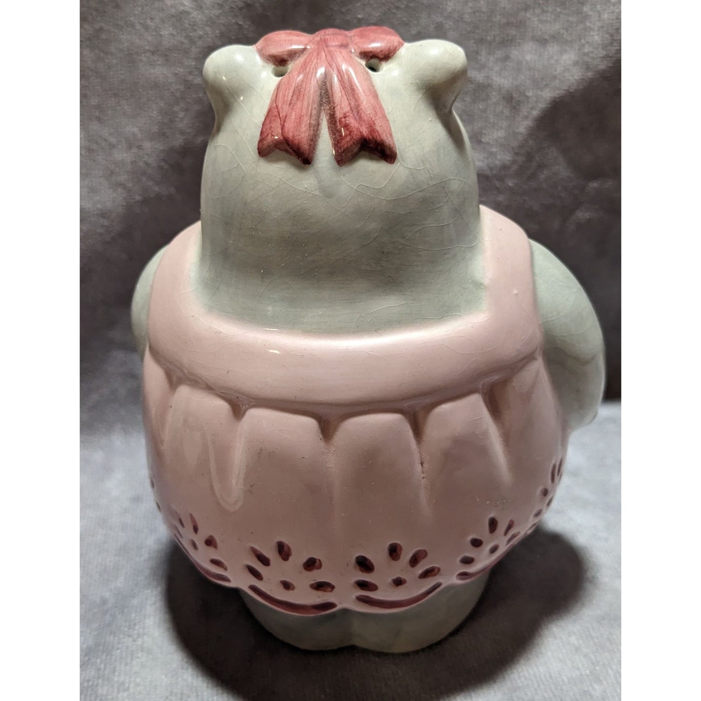 Large Vintage Hippo Salt/Pepper Shaker