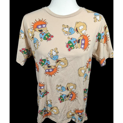 Retro Kidcore Nickelodeon Rugrats Allover Character Print Size Medium