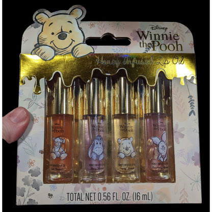Taste Beauty Winnie The Pooh 4 Honey Infused Lip Oil Set