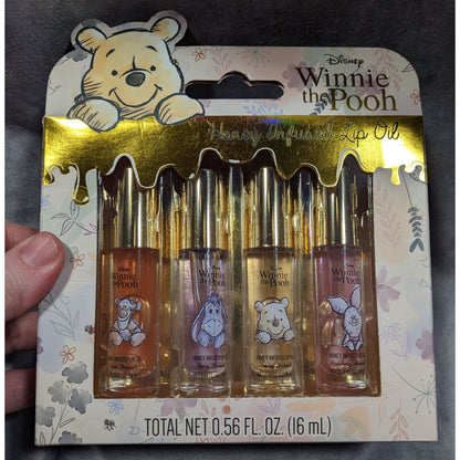 Taste Beauty Winnie The Pooh 4 Honey Infused Lip Oil Set