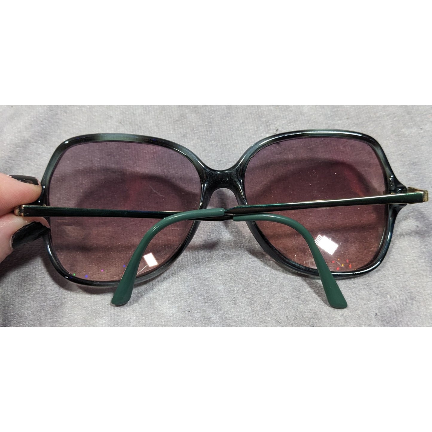 Retro Gucci Green Full Rim Sunglasses Frames GG2133-56E FRAMES ONLY