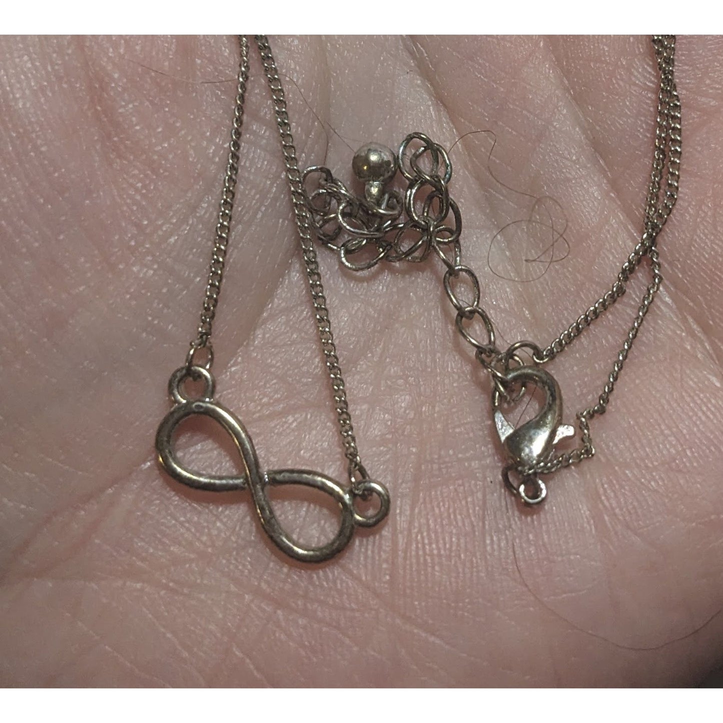 Silver Infinity Necklace