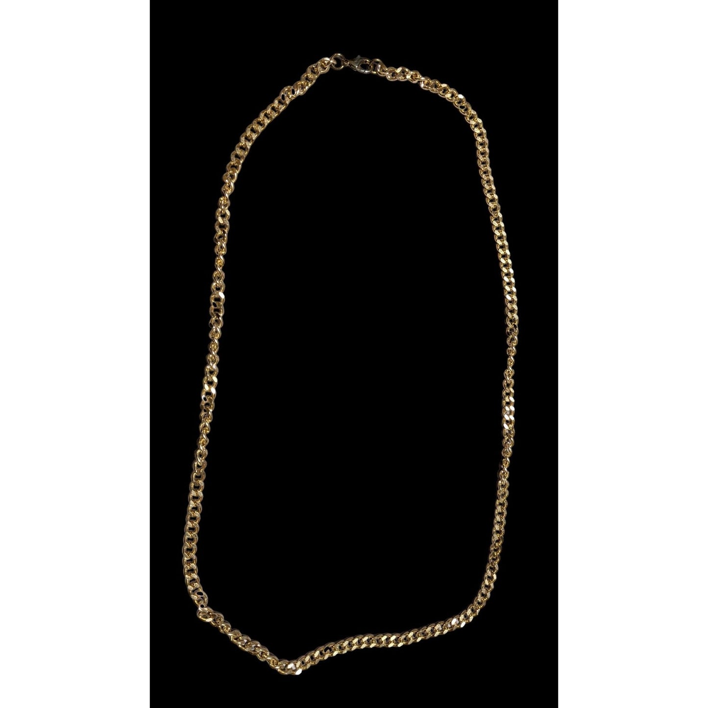 Classic Bright Gold Chain Necklace