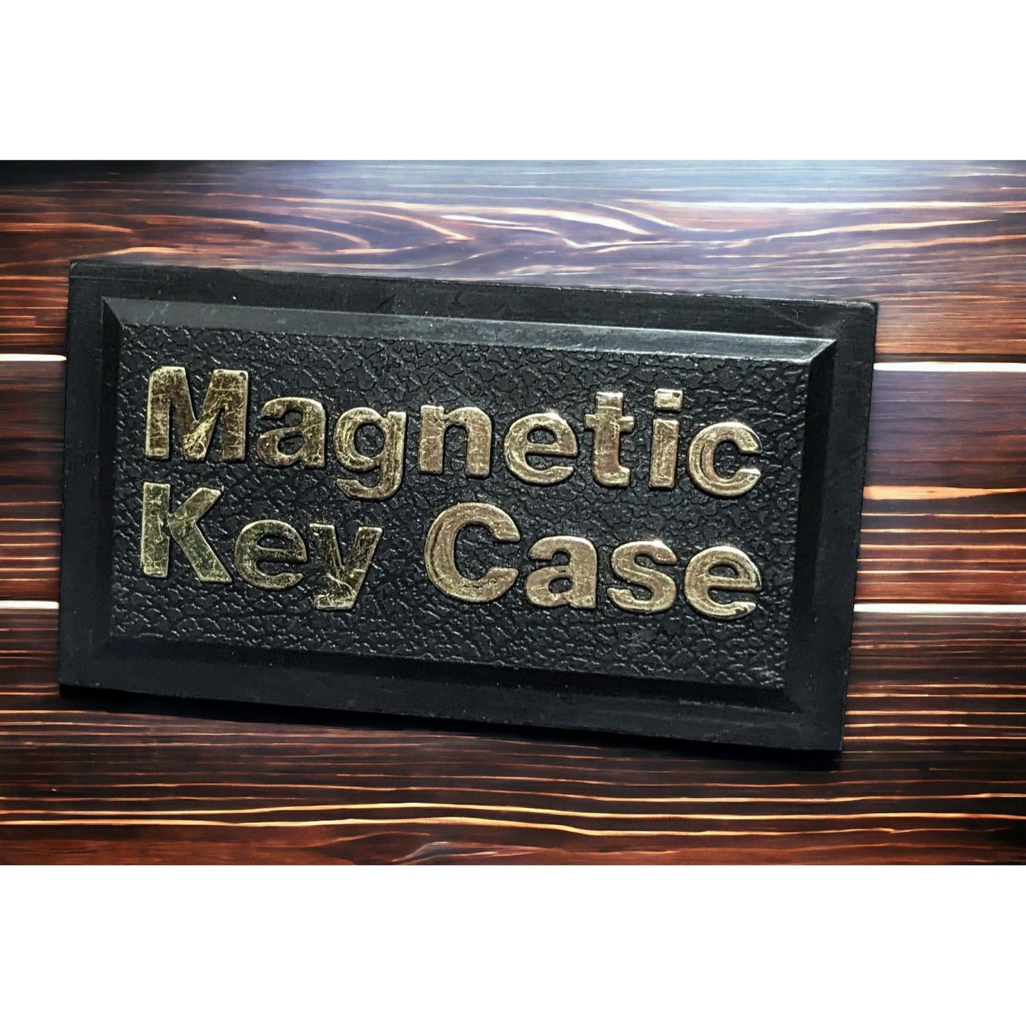 Black Magnetic Key Case