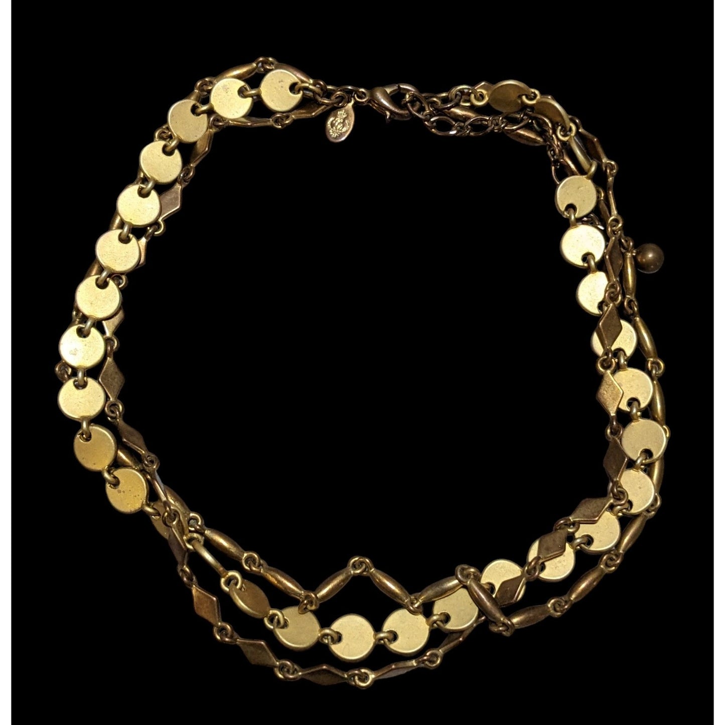 Premier Designs Gold Rush Chain Necklace