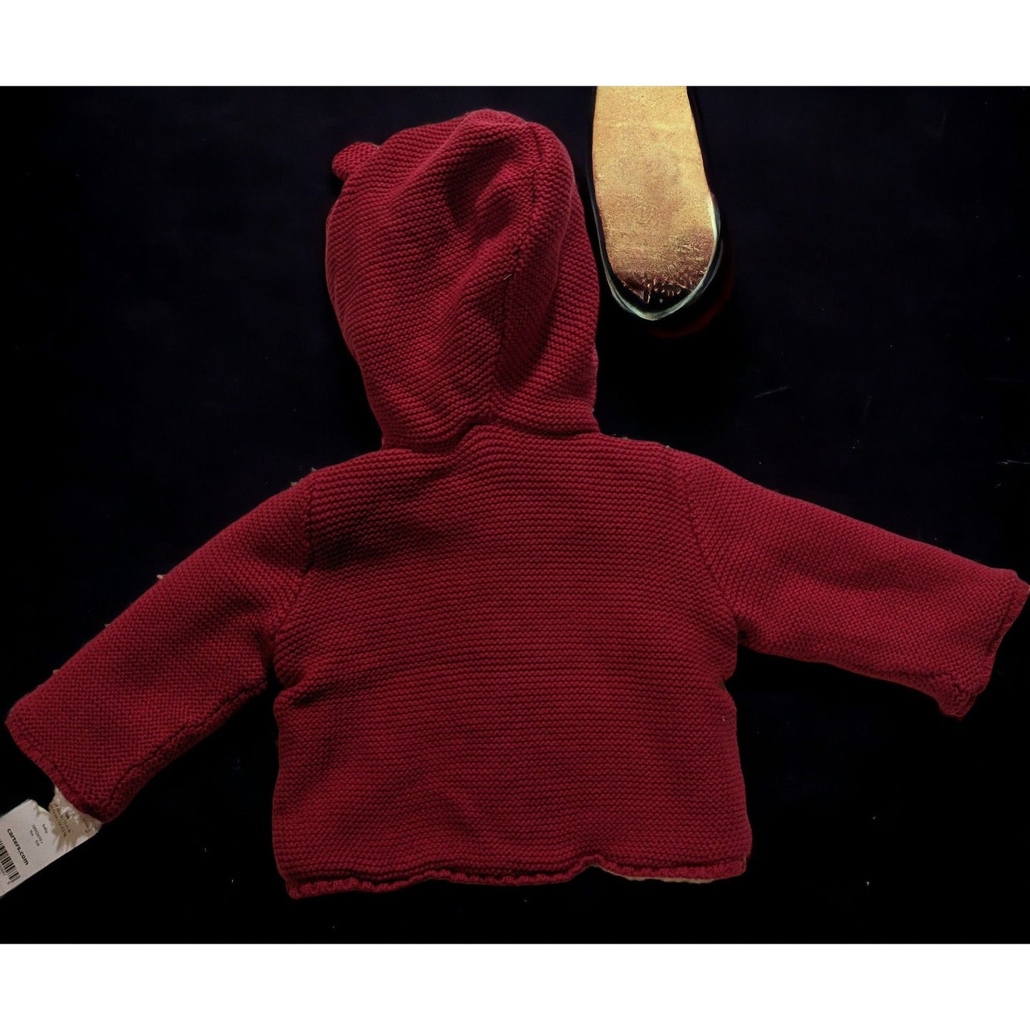 Carter's Sherpa Lined Red Sweater