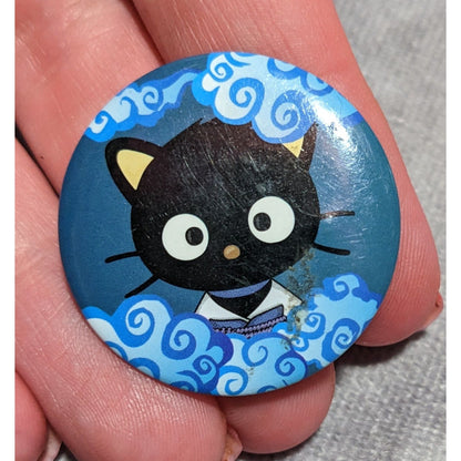 Naruto x Hello Kitty Chococat Button