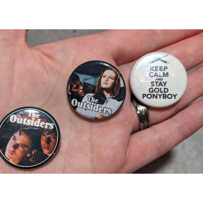 The Outsiders Buttons (3)
