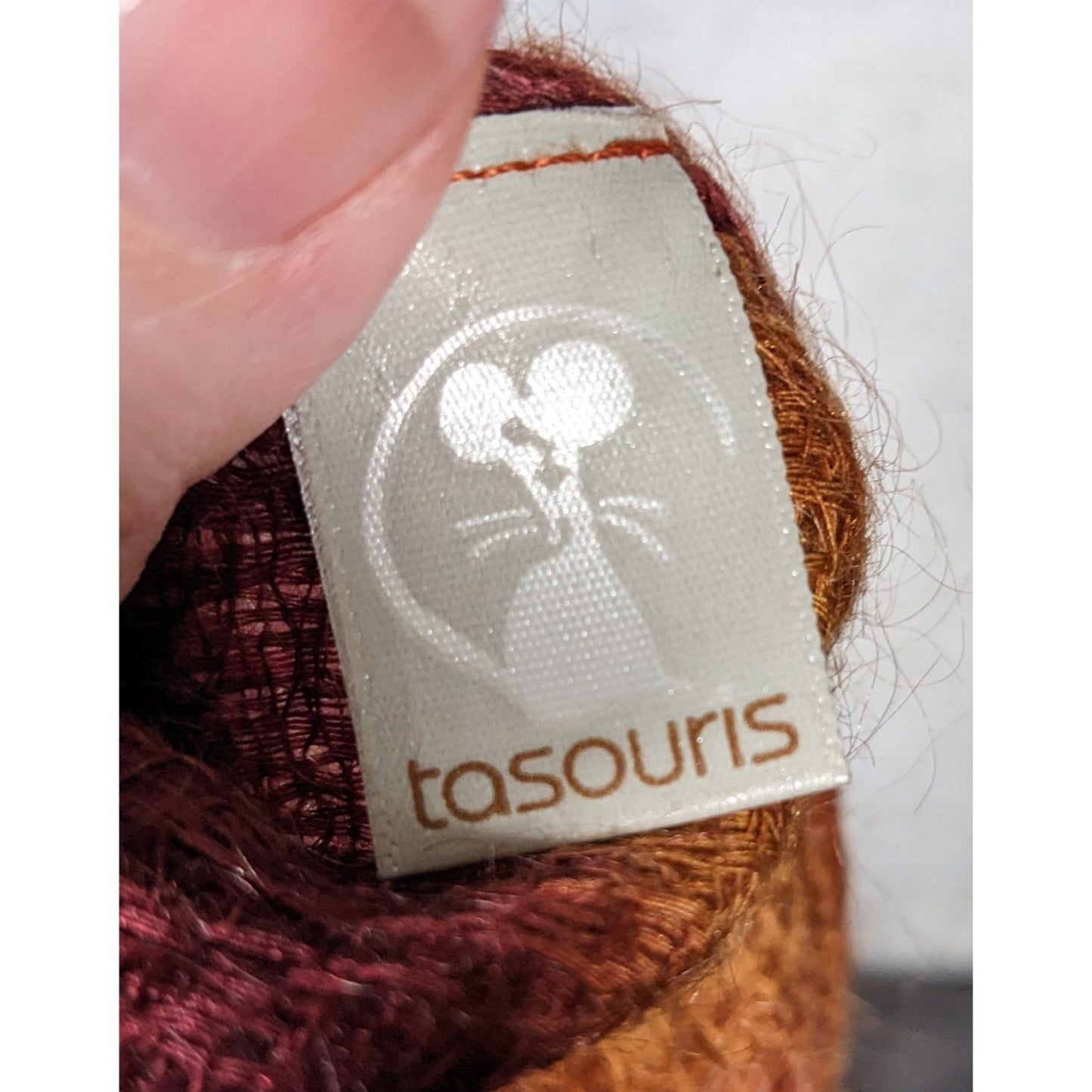 Tasouris Sunset Square Tiedye Scarf With Sequin Accents