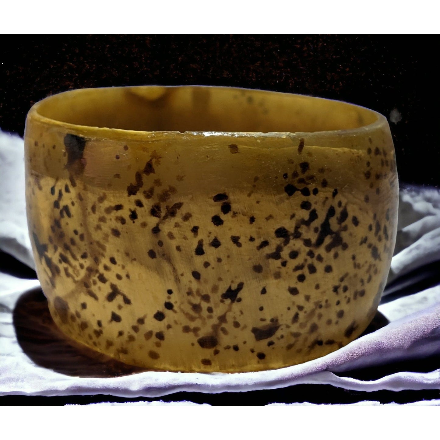 Abstract Earthy Bangle Bracelet