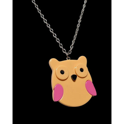 Owl Cookie Necklace