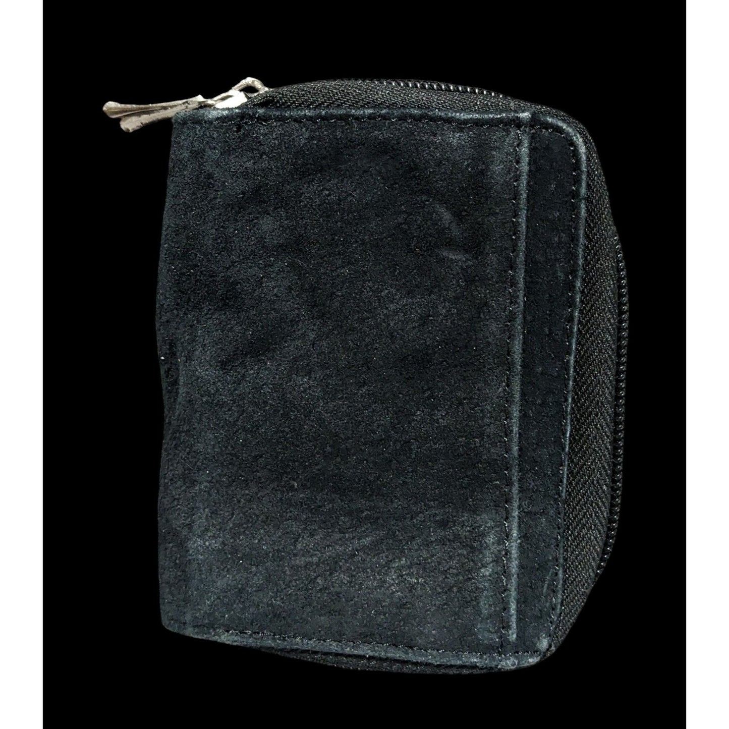 Riviera Leather Black Zip Wallet