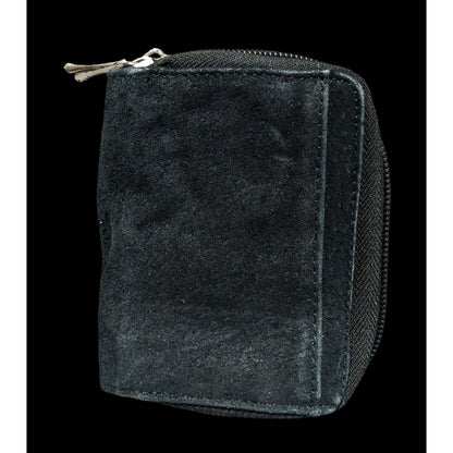 Riviera Leather Black Zip Wallet