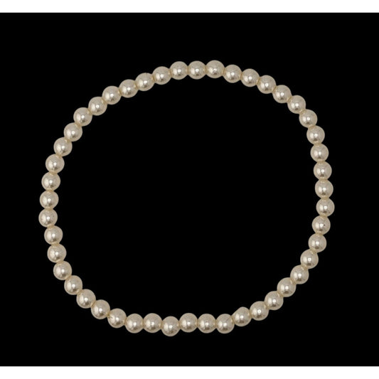 Casual Stretchy Faux Pearl Beaded Necklace
