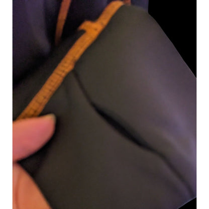 Sporty Ragnar Ladies Black And Orange Full Zip Athletic Jacket