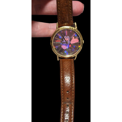 Vintage Lorus Holographic Collectible Mickey Watch