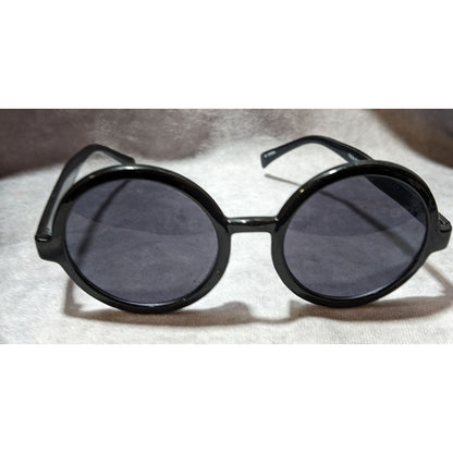 Vandy Retro Gothic Round Frame Sunglasses