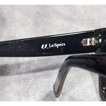 Le Specs Subdimension Chunky Retro Tortoise Sunglasses